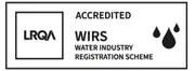LRQA WIRS Water Industry Registration Scheme accreditation held by Cascade Water Services
